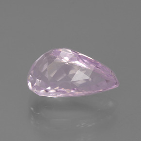 Kunzite naturale rosa da 4,57 ct, taglio a pera, VVS-VS
