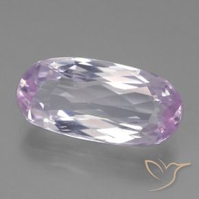Kunzite Rosa Molto Chiaro naturale da 8.11 ct, Ovale, VS