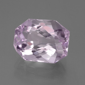Kunzite naturale porpora da 10,20 ct, taglio smeraldo, VS