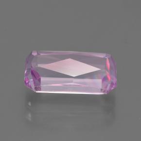 Kunzite Rosa naturale da 3.64 ct, Taglio smeraldo, VS