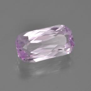 Kunzite naturale rosa da 3,13 ct, taglio smeraldo, VS