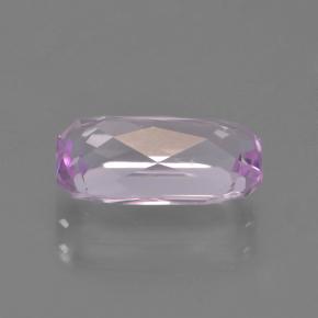 Kunzite naturale rosa da 3,13 ct, taglio smeraldo, VS