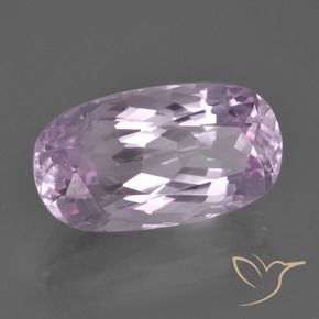 Kunzite Viola molto chiaro naturale da 8.96 ct, Ovale, VS