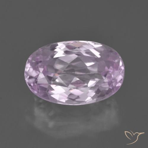 7.01ct Naturale Viola rosato molto chiaro Kunzite, Ovale, VVS-VS