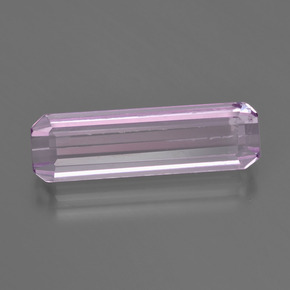 Kunzite Rosa naturale da 5.10 ct, Taglio smeraldo, VS