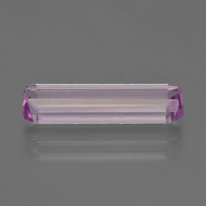 Kunzite Rosa naturale da 5.10 ct, Taglio smeraldo, VS