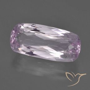 Kunzite Viola rosato molto chiaro naturale da 7.13 ct, Ovale, VS