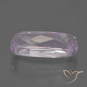 Kunzite Viola rosato molto chiaro naturale da 7.13 ct, Ovale, VS