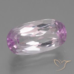 Kunzite Viola chiaro naturale da 8.00 ct, Ovale, VS