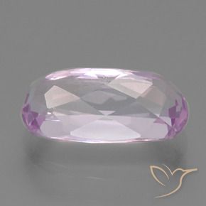 Kunzite Viola chiaro naturale da 8.00 ct, Ovale, VS