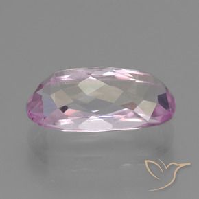 Kunzite Viola molto chiaro naturale da 5.92 ct, Ovale, VVS-VS