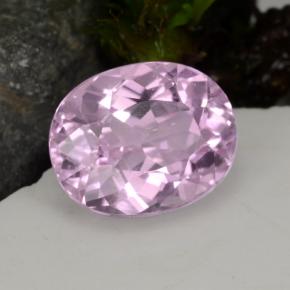 Kunzite Rosa naturale da 4.83 ct, Taglio ovale, VVS-VS