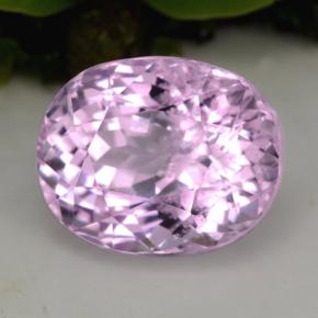 Kunzite naturale rosa da 5,49 ct, taglio ovale, VS-SI