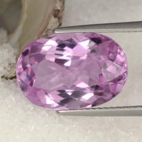 Kunzite Rosa naturale da 8.26 ct, Taglio ovale, VVS-VS