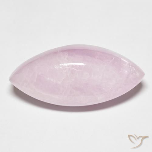 18.45ct Naturale Rosa porpora reale Kunzite, Taglio marquise, Traslucido