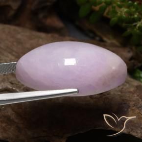 Kunzite Rosa viola naturale da 39.37 ct, Taglio marquise, Traslucido