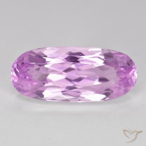 Kunzite Viola Rosato Viola naturale da 11.06 ct, Ovale, VS