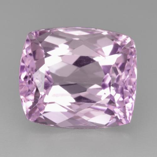 Kunzite Rosa porpora reale naturale da 11.60 ct, Taglio a cuscino, VS