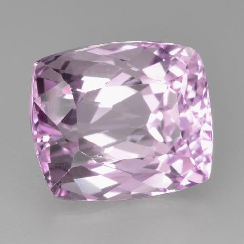 Kunzite Rosa porpora reale naturale da 11.60 ct, Taglio a cuscino, VS