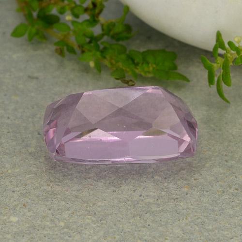 Kunzite naturale rosa da 7,54 ct, taglio a cuscino, VS