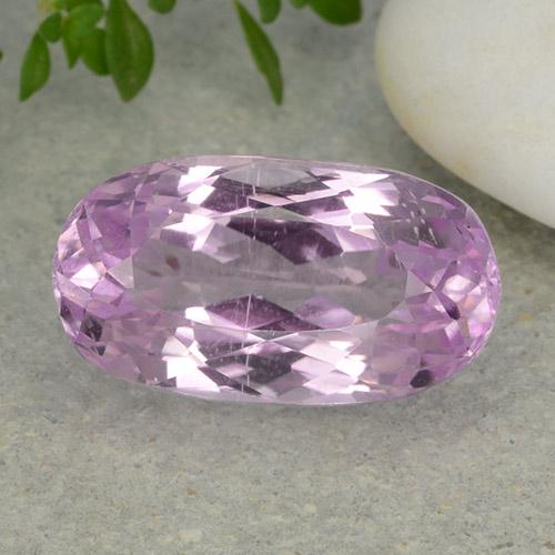 Kunzite naturale rosa da 8,32 ct, taglio ovale, VVS-VS