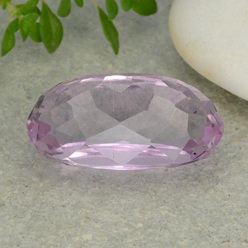 Kunzite naturale rosa da 8,32 ct, taglio ovale, VVS-VS
