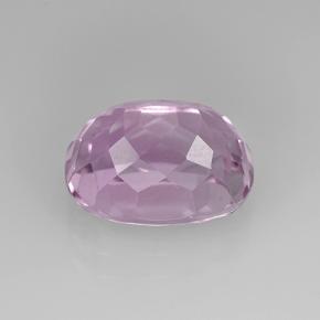 Kunzite Rosa chiaro naturale da 6.47 ct, Taglio ovale, VVS-VS
