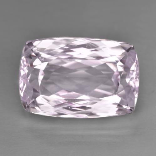 Kunzite naturale rosa da 19,54 ct, taglio a cuscino, VS