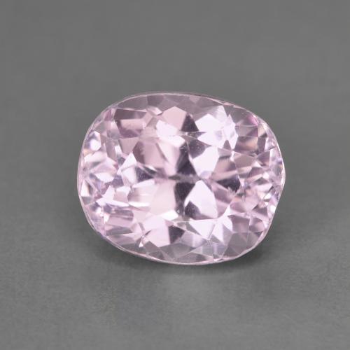 Kunzite naturale rosa da 3,48 ct, taglio ovale, VS