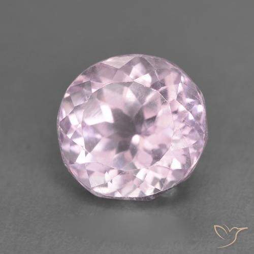 Kunzite Rosa Lavanda Molto Chiaro naturale da 2.54 ct, Ovale, VS