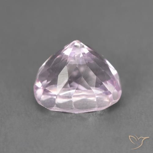 Kunzite Rosa Molto Chiaro naturale da 3.30 ct, Cuscino, VS-SI