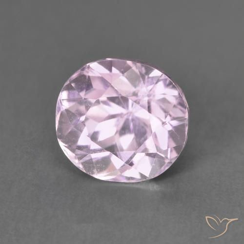 Kunzite Tono rosa ciliegia naturale da 2.73 ct, Ovale, VS