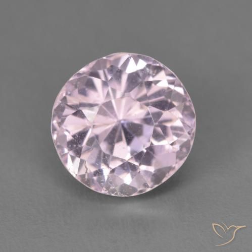 2.56ct Naturale Rosa viola molto chiaro Kunzite, Ovale, VS