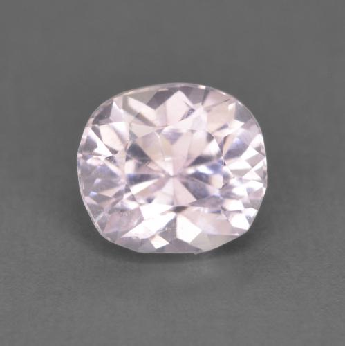 Kunzite naturale rosa da 1,33 ct, taglio a cuscino, VS