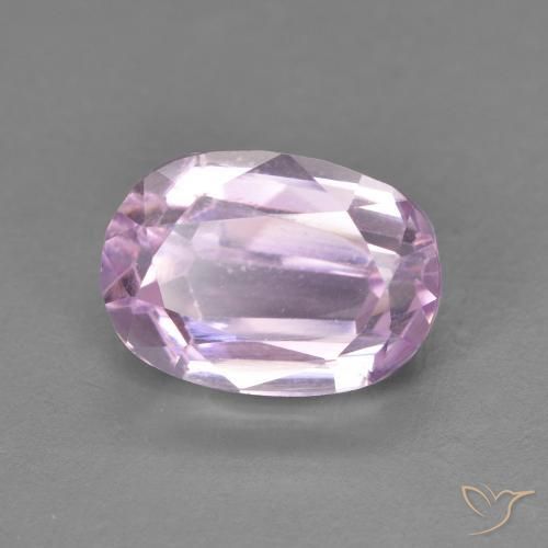 3.60ct Naturale Rosa viola chiaro Kunzite, Ovale, VVS