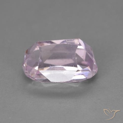 Kunzite Rosa viola chiaro naturale da 3.60 ct, Ovale, VVS