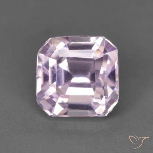 1.83ct Naturale Lilla chiaro Kunzite, Taglio smeraldo, VVS