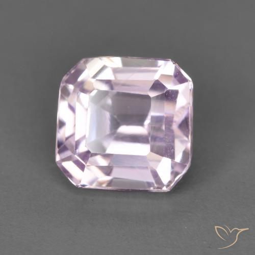 Kunzite Lilla chiaro naturale da 1.83 ct, Ottagonale / Taglio smeraldo, VVS