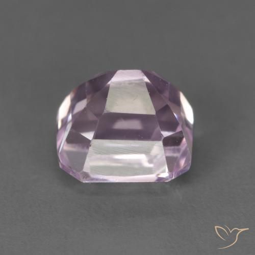 Kunzite Lilla chiaro naturale da 1.83 ct, Ottagonale / Taglio smeraldo, VVS