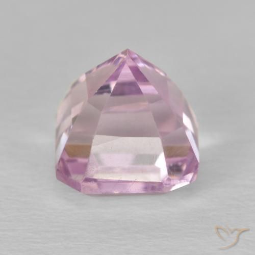 Kunzite Viola chiaro naturale da 3.30 ct, Ottagonale / Taglio smeraldo, VVS-VS