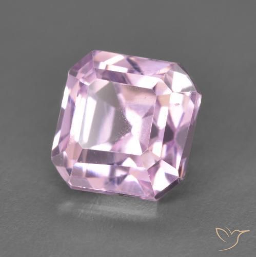 Kunzite Viola Rosato Chiaro Viola naturale da 2.66 ct, Ottagonale / Taglio smeraldo, VVS-VS