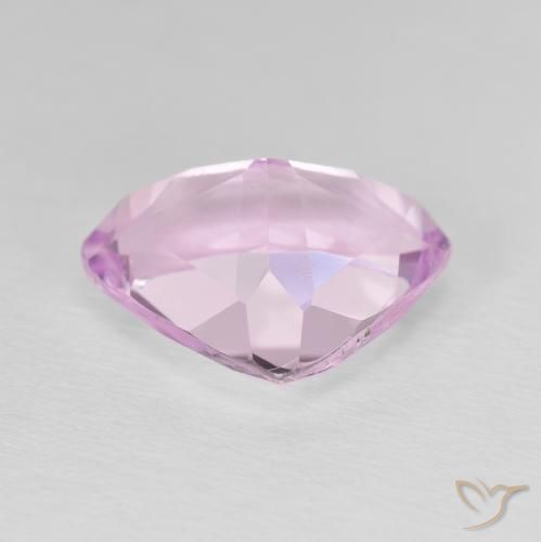 Kunzite Lilla naturale da 9.79 ct, Forma a pera, VVS-VS