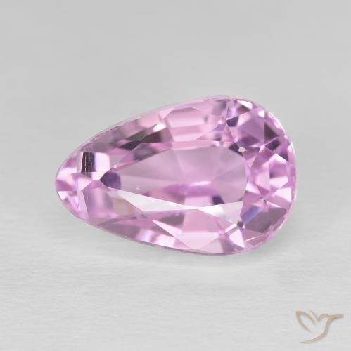 10.13ct Naturale Viola medio Kunzite, Forma a pera, VVS-VS