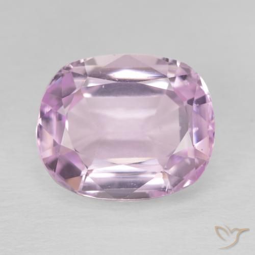 6.96ct Naturale Lilla chiaro Kunzite, Cuscino, VVS-VS