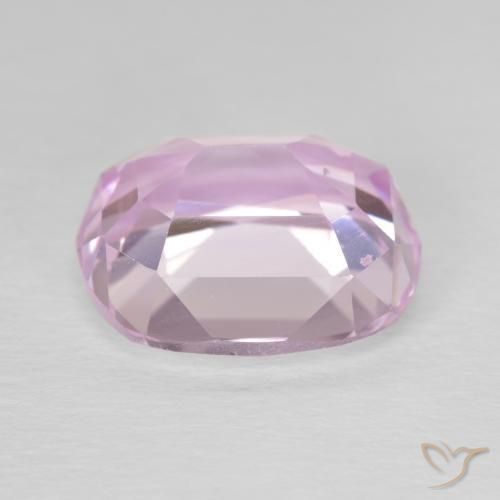 Kunzite Lilla chiaro naturale da 6.96 ct, Cuscino, VVS-VS