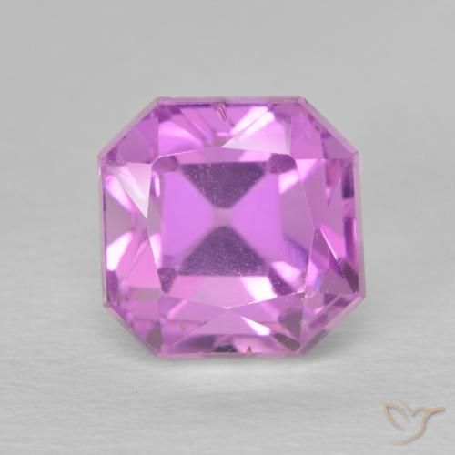 3.51ct Naturale Viola Rosato Viola Kunzite, Taglio smeraldo, VS