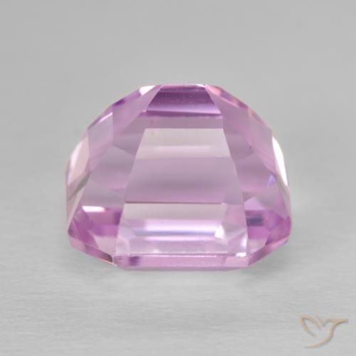 Kunzite Lilla naturale da 8.42 ct, Taglio smeraldo, VVS