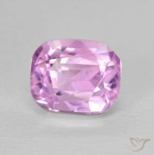Kunzite Viola medio naturale da 3.47 ct, Cuscino, VS