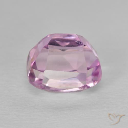Kunzite Viola medio naturale da 3.47 ct, Cuscino, VS