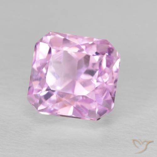 Kunzite Rosa Viola naturale da 2.99 ct, Ottagonale / Taglio smeraldo, VS